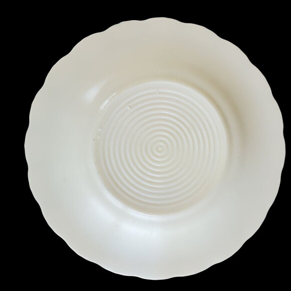 1930s Bread Plate Cremax Castle Macbeth Evans 1930s Monax Depression Glass - Picture 10 of 11